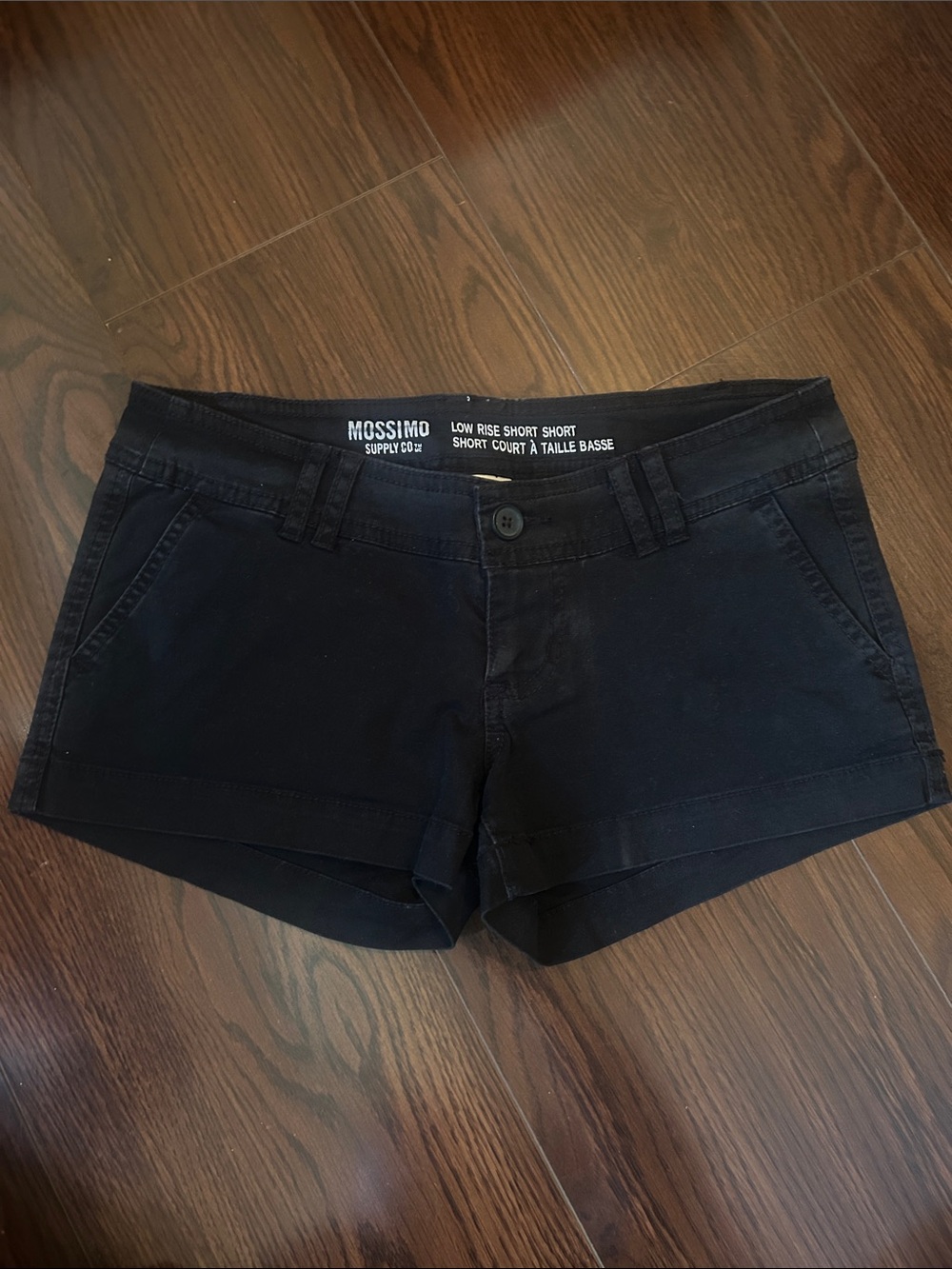 Mossimo Supply Co. Black Short Shorts